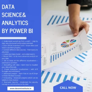 Data Science & Analytics with Power BI | Decent Institute Vadodara